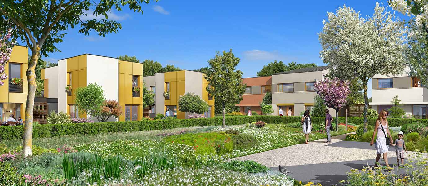 Construction de logements collectifs et de maisons individuelles à Bussy Saint George - Seine et Marne (77)
